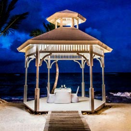 beach gazebo beach gazebo punta cana